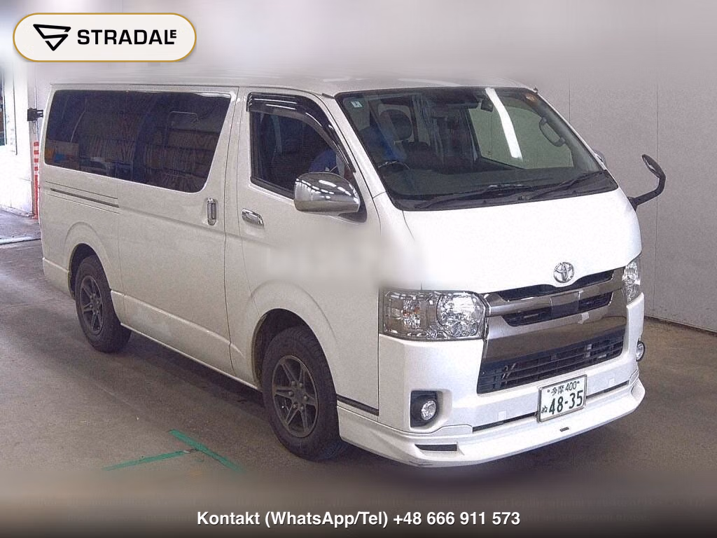 TOYOTA HIACE VAN 5D 4WD LONG SUPER GL DARK PRIME, miniaturka 2
