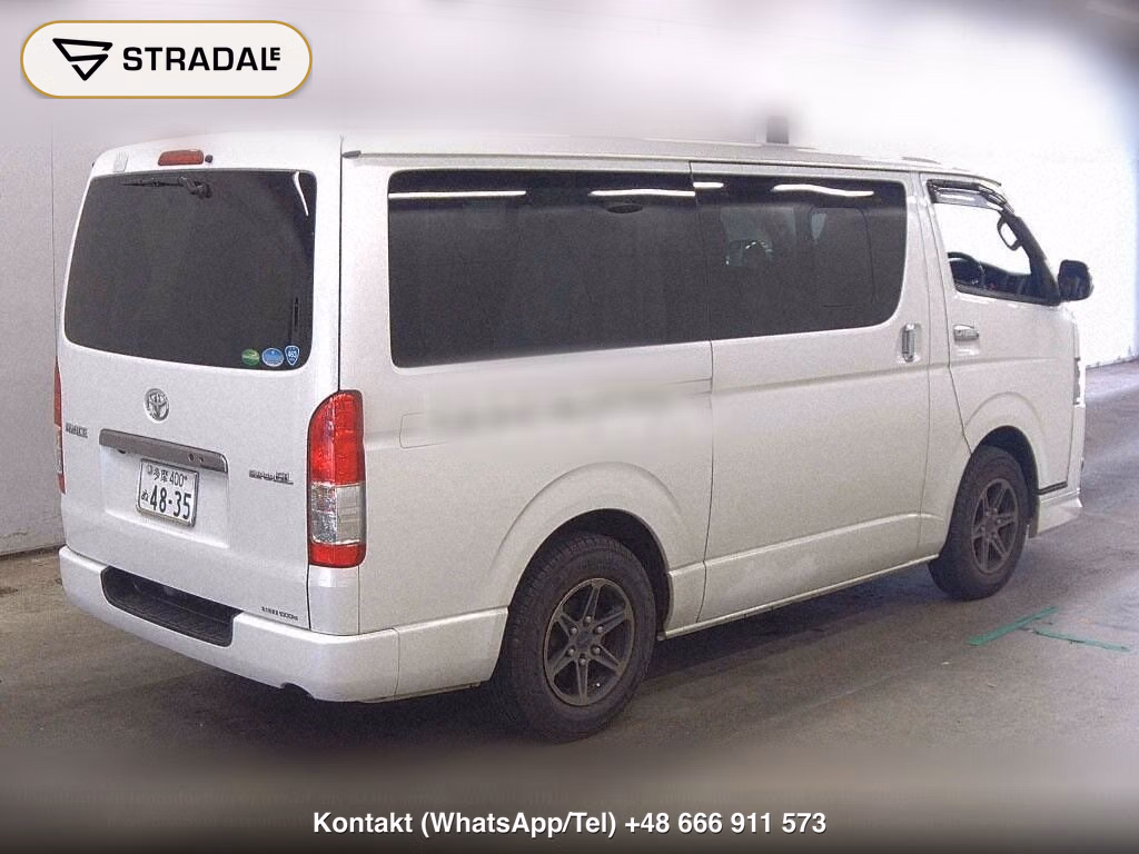 TOYOTA HIACE VAN 5D 4WD LONG SUPER GL DARK PRIME, miniaturka 6