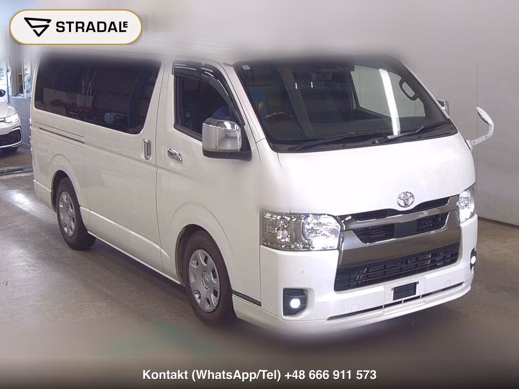 TOYOTA HIACE VAN 5D LONG SUPER GL DARK PRIME2 2022, aukcja z Japonii, zdjęcie 1