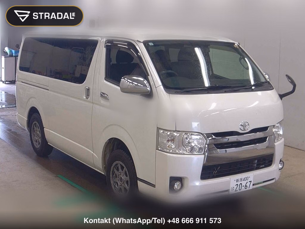 TOYOTA REGIUS ACE VAN 5D 4WD LONG SUPER GL 2014, aukcja z Japonii, zdjęcie 1