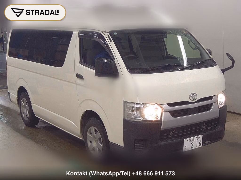 TOYOTA HIACE VAN 4D DX 2022, aukcja z Japonii, zdjęcie 1