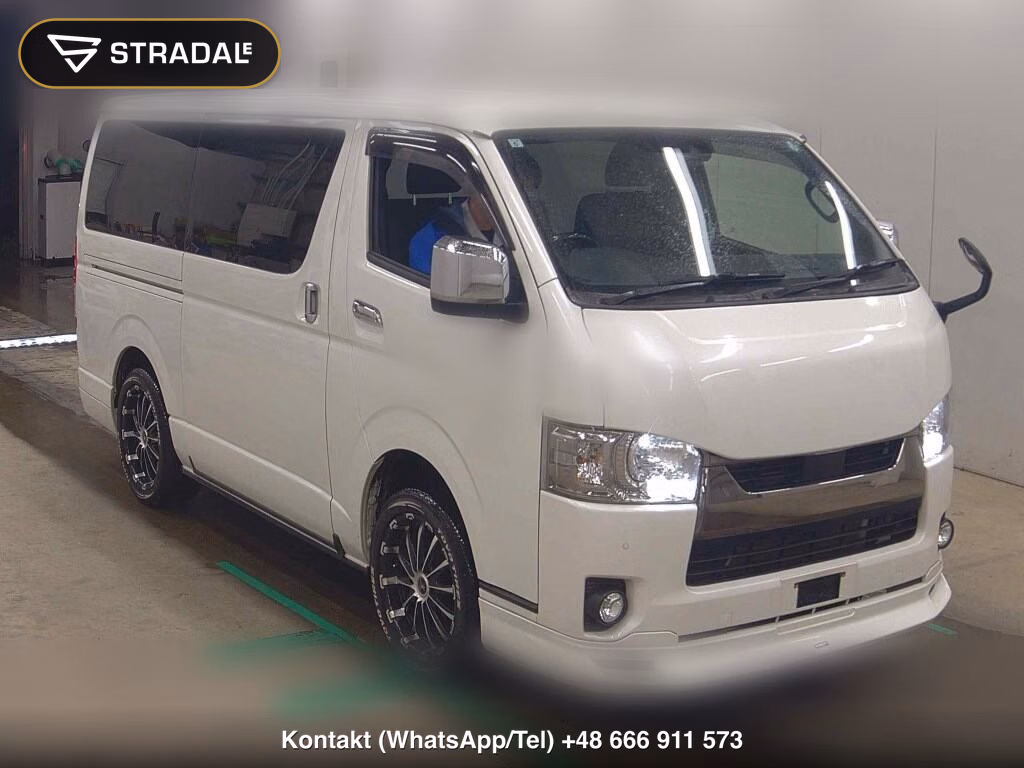 TOYOTA HIACE VAN 5D 4WD LONG SUPER GL DARK PRIME2 2020, aukcja z Japonii, zdjęcie 1