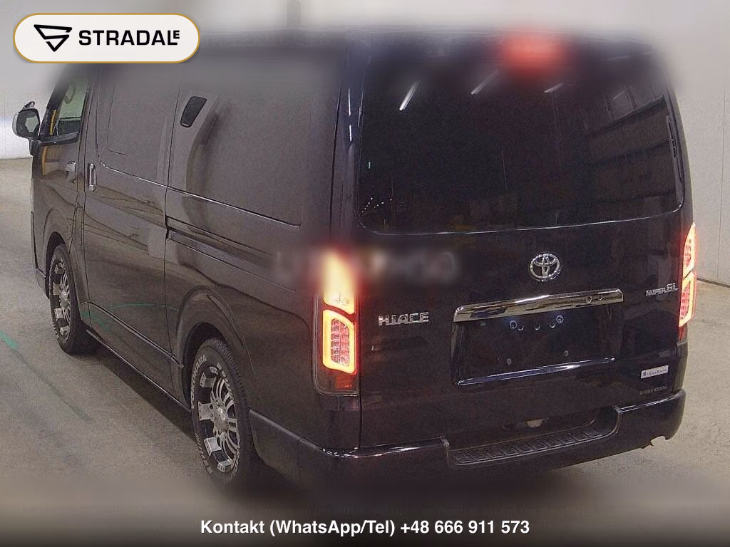 TOYOTA HIACE VAN 5D LONG SUPER GL DARK PRIME, miniaturka 3