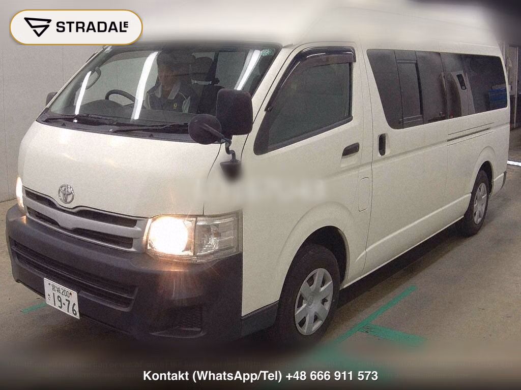 TOYOTA HIACE COMMUTER 4D 4WD SUPER LONG GL, miniaturka 5