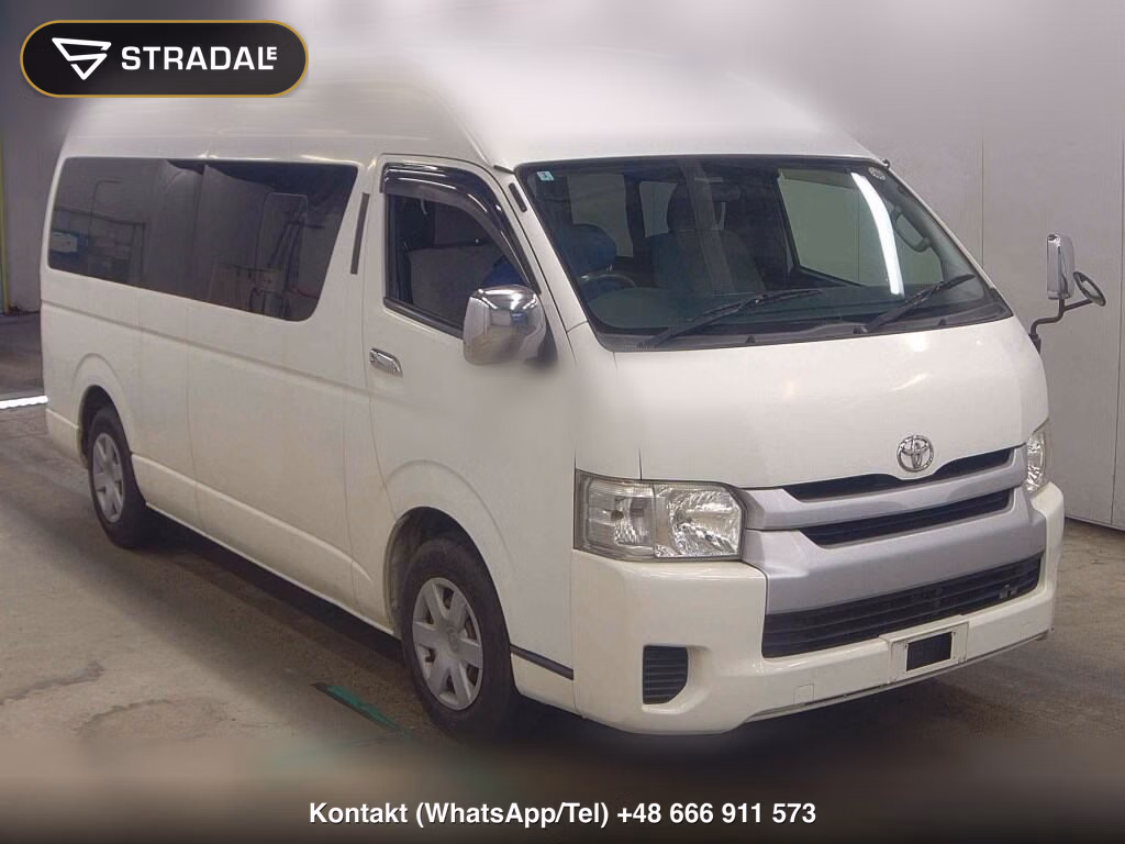 TOYOTA HIACE COMMUTER 4D SUPER LONG GL 2014, aukcja z Japonii, zdjęcie 1