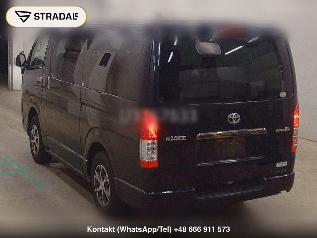 TOYOTA HIACE VAN 5D 4WD LONG SUPER GL DARK PRIME, miniaturka 3
