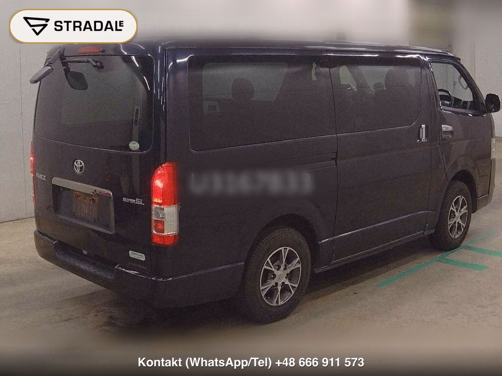 TOYOTA HIACE VAN 5D 4WD LONG SUPER GL DARK PRIME, miniaturka 6