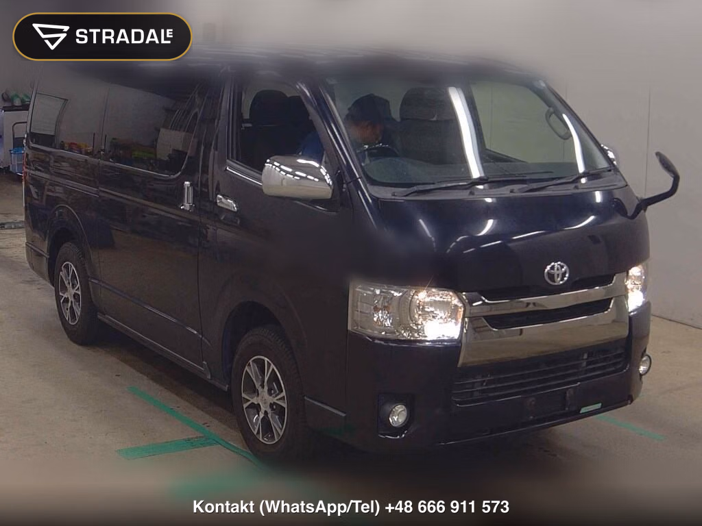 TOYOTA HIACE VAN 5D 4WD LONG SUPER GL DARK PRIME 2016, aukcja z Japonii, zdjęcie 1
