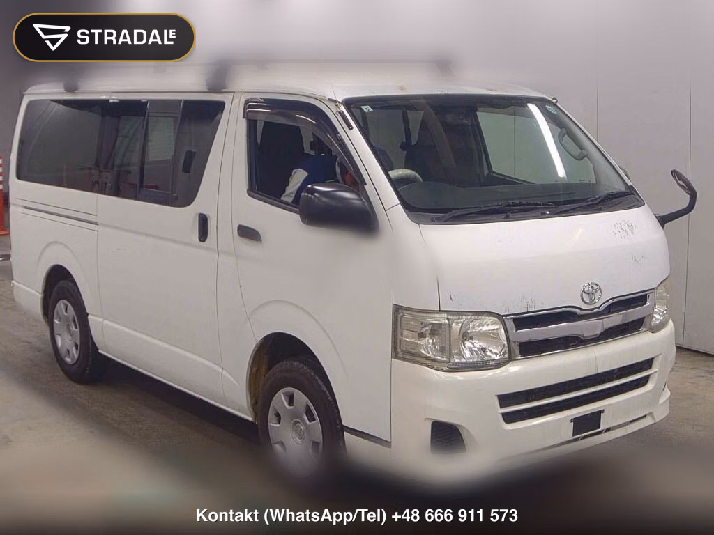 TOYOTA REGIUS ACE VAN 5D 4WD DX GL PACKAGE 2011, aukcja z Japonii, zdjęcie 1