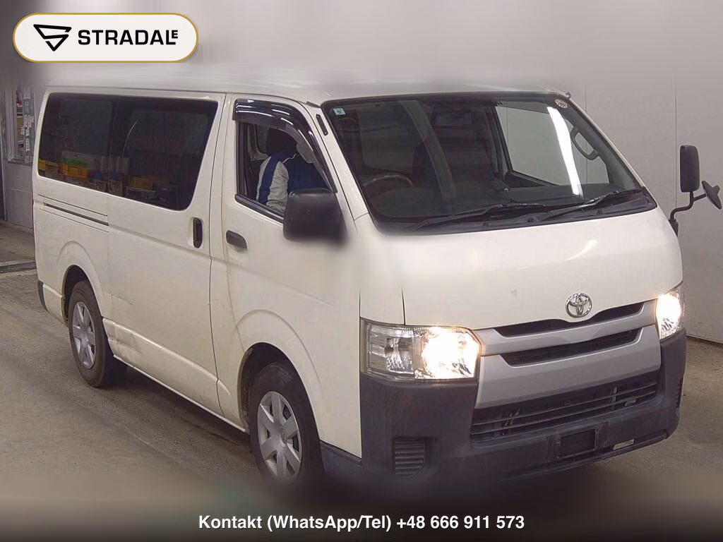 TOYOTA HIACE VAN 5D DX 2016, aukcja z Japonii, zdjęcie 1