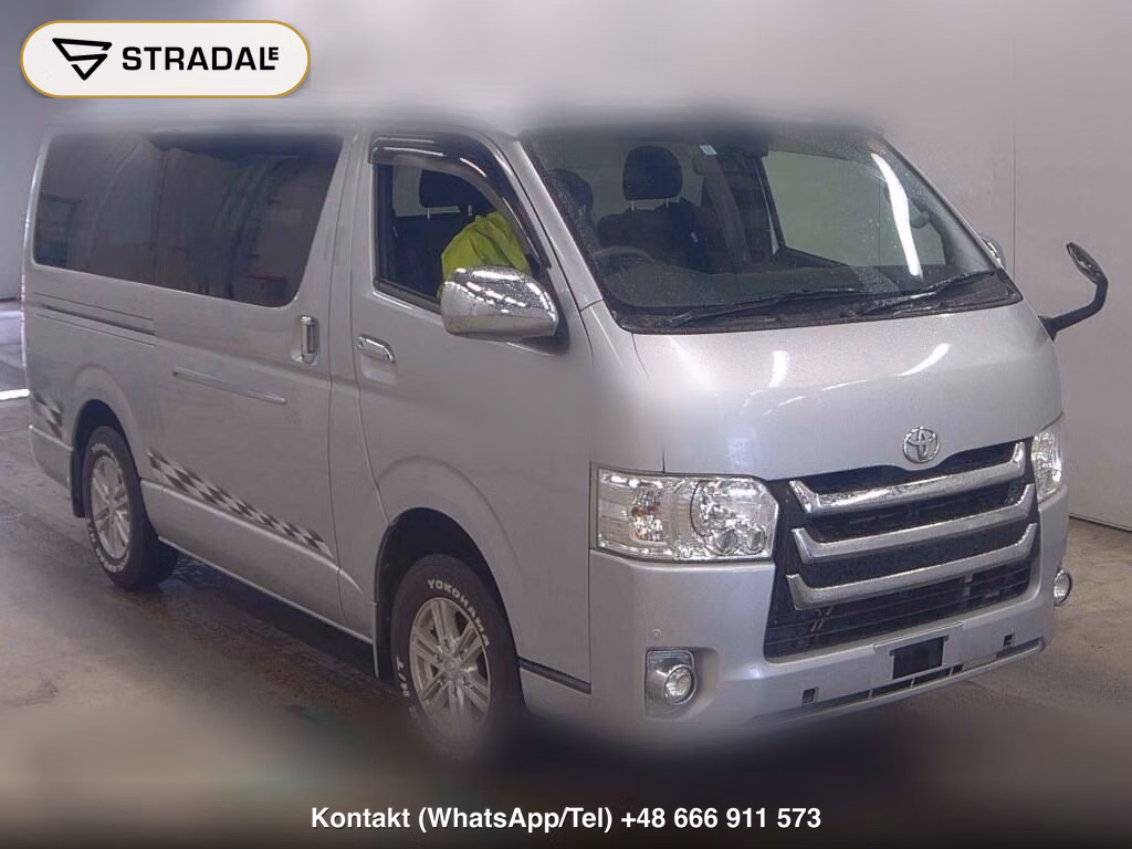 TOYOTA HIACE VAN 5D 4WD LONG SUPER GL 2016, aukcja z Japonii, zdjęcie 1