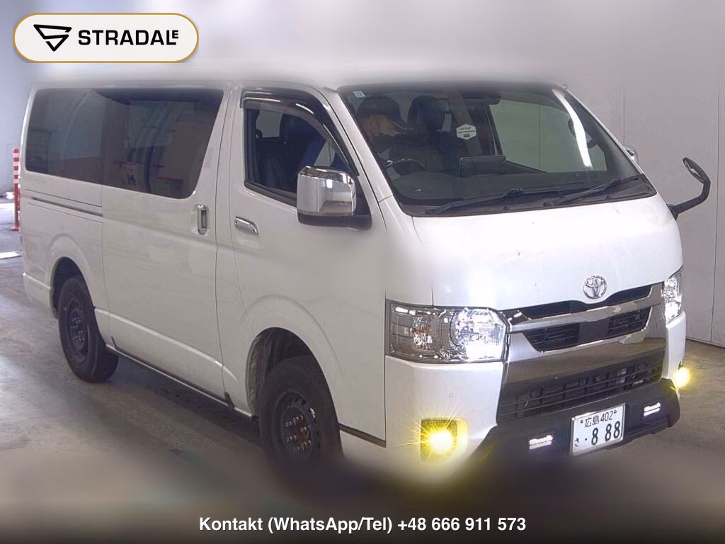 TOYOTA HIACE VAN 5D LONG SUPER GL DARK PRIME2 2020, aukcja z Japonii, zdjęcie 1