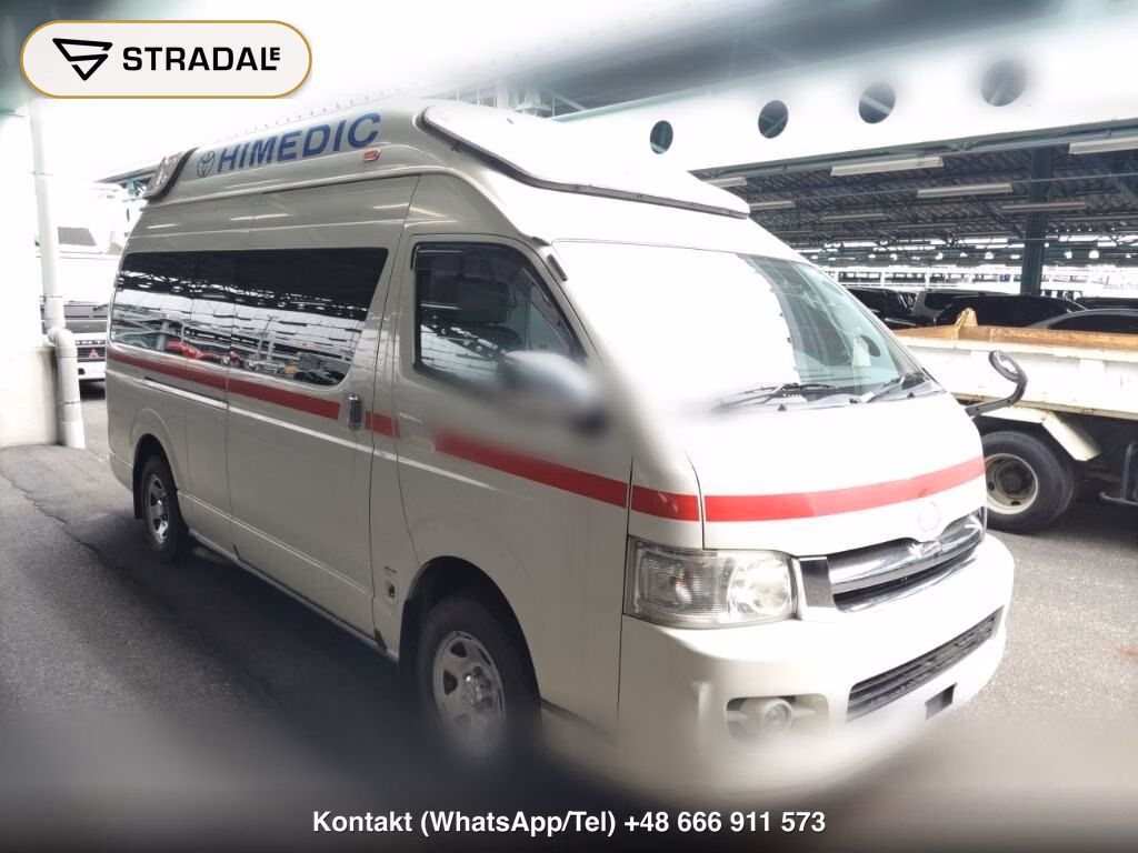 TOYOTA HIACE VAN 5D 4WD HIMEDIC AMBULANCE 2006, aukcja z Japonii, zdjęcie 1