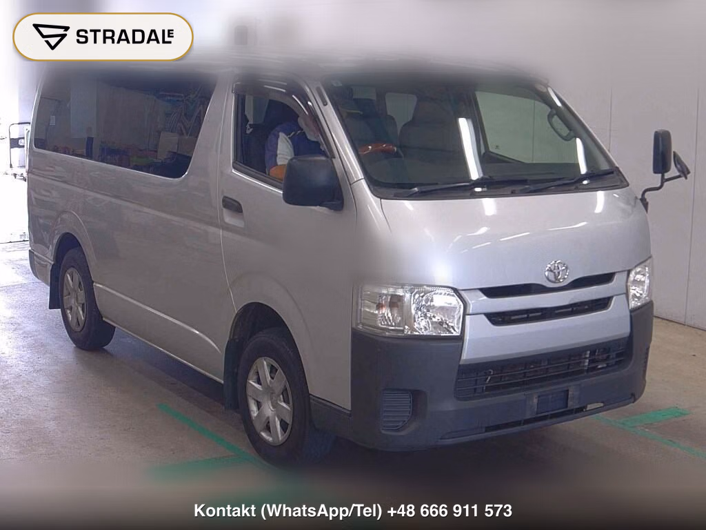 TOYOTA HIACE VAN 4D 4WD DX 2018, aukcja z Japonii, zdjęcie 1
