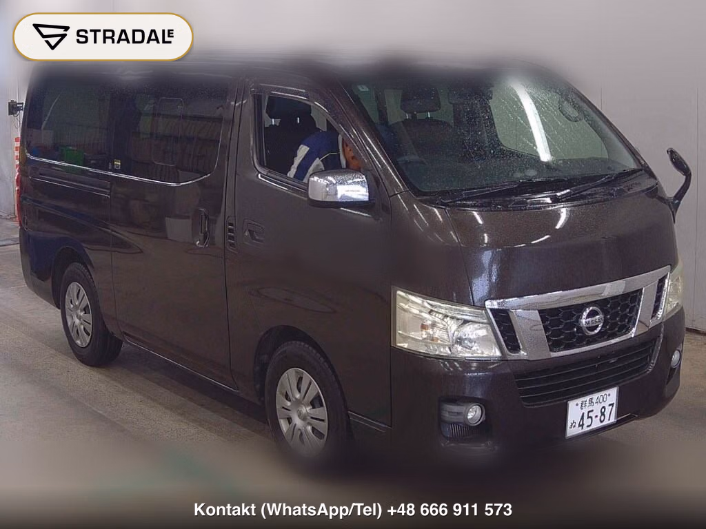 NISSAN NV350CARAVAN VAN 5D LONG PREMIUM GX TURBO CHROME GEAR PACKAG 2013, aukcja z Japonii, zdjęcie 1
