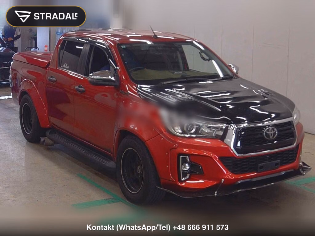TOYOTA HILUX 4D 4WD Z 2018, aukcja z Japonii, zdjęcie 1