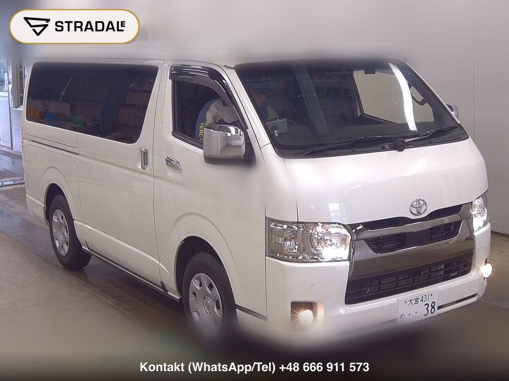 TOYOTA HIACE VAN 5D 4WD LONG SUPER GL DARK PRIME2 2022, aukcja z Japonii, zdjęcie 1
