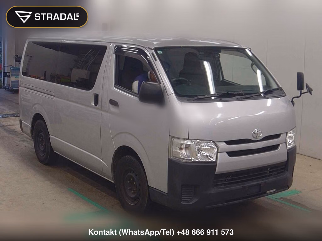 TOYOTA HIACE VAN 5D DX 2017, aukcja z Japonii, zdjęcie 1