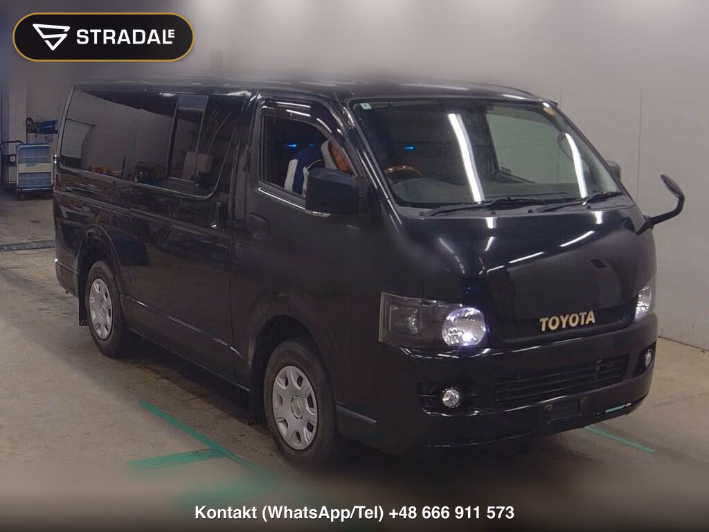 TOYOTA HIACE VAN 5D 4WD LONG SUPER GL 2008, aukcja z Japonii, zdjęcie 1