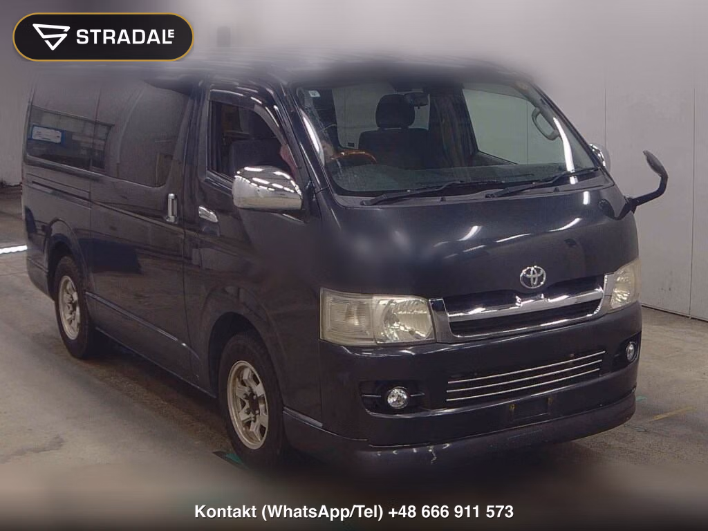TOYOTA HIACE VAN 5D LONG SUPER GL 2006, aukcja z Japonii, zdjęcie 1