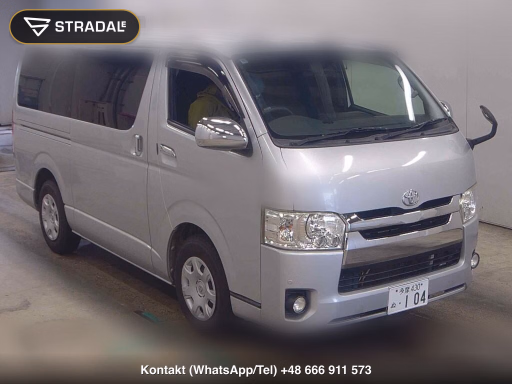TOYOTA HIACE VAN 5D LONG SUPER GL 2014, aukcja z Japonii, zdjęcie 1