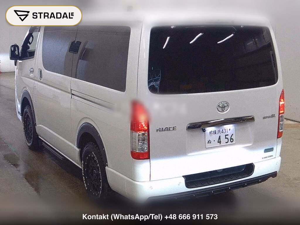 TOYOTA HIACE VAN 5D 4WD LONG SUPER GL DARK PRIME2, miniaturka 3