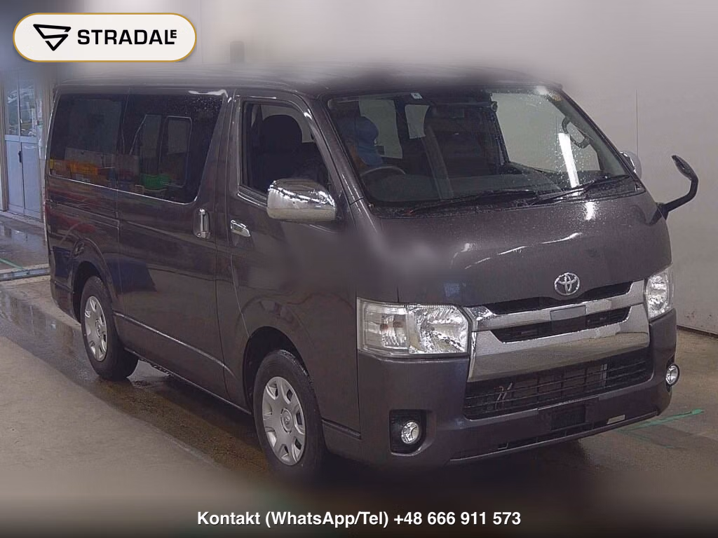 TOYOTA HIACE VAN 5D LONG SUPER GL 2018, aukcja z Japonii, zdjęcie 1