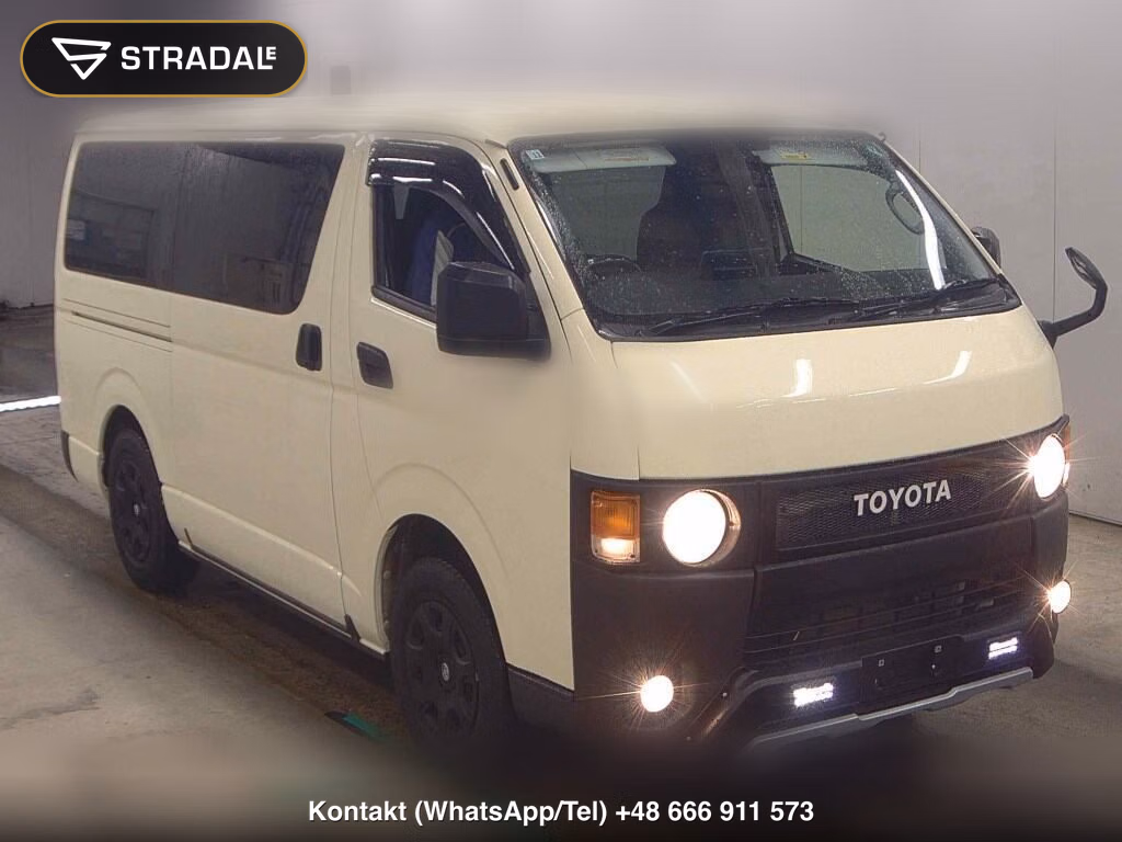 TOYOTA HIACE VAN 5D 4WD DX 2022, aukcja z Japonii, zdjęcie 1