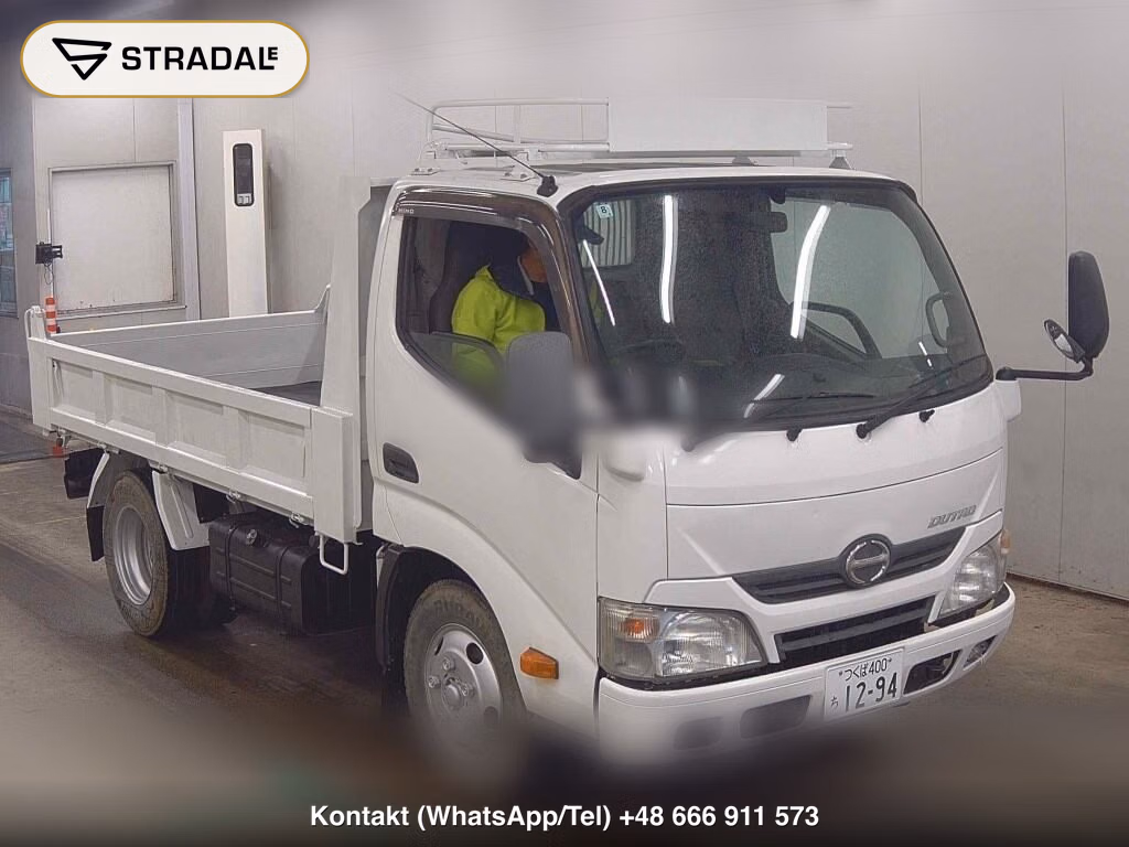 HINO DUTRO 2D ALL LOW DECK DUMP 2015, aukcja z Japonii, zdjęcie 1