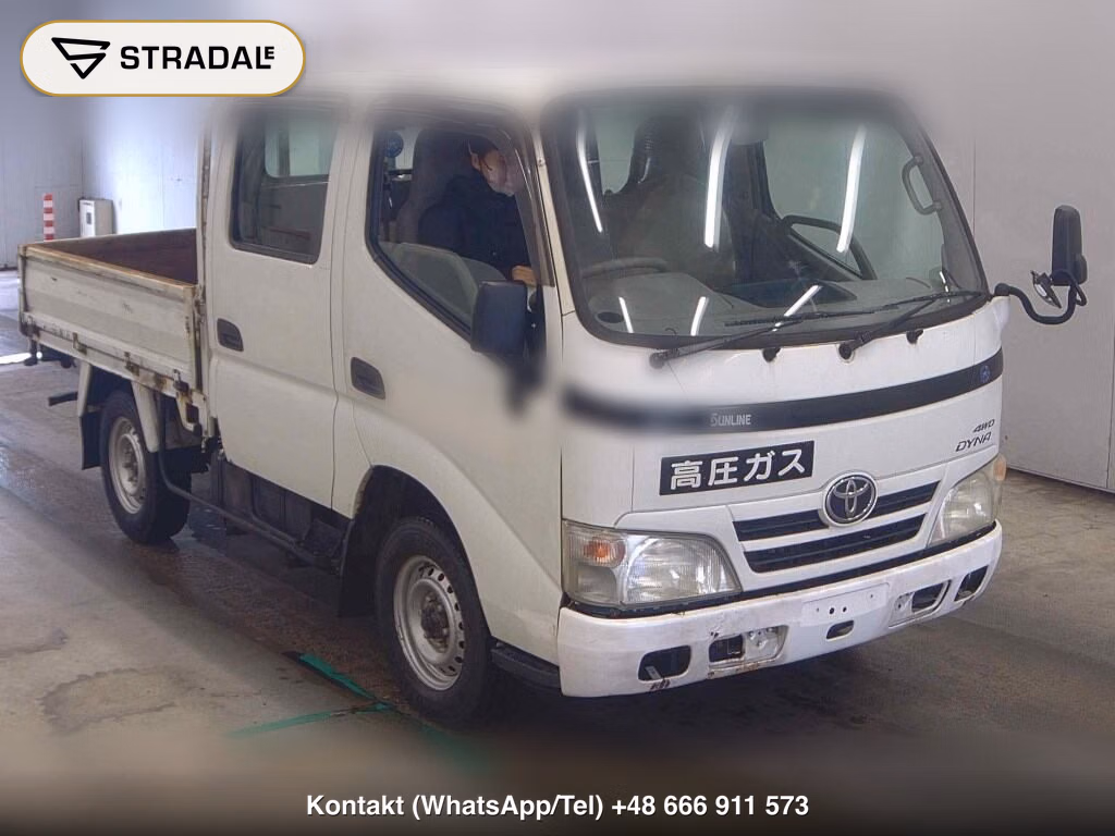 TOYOTA DYNA TRUCK 4D 4WD W CAB LONG 2008, aukcja z Japonii, zdjęcie 1