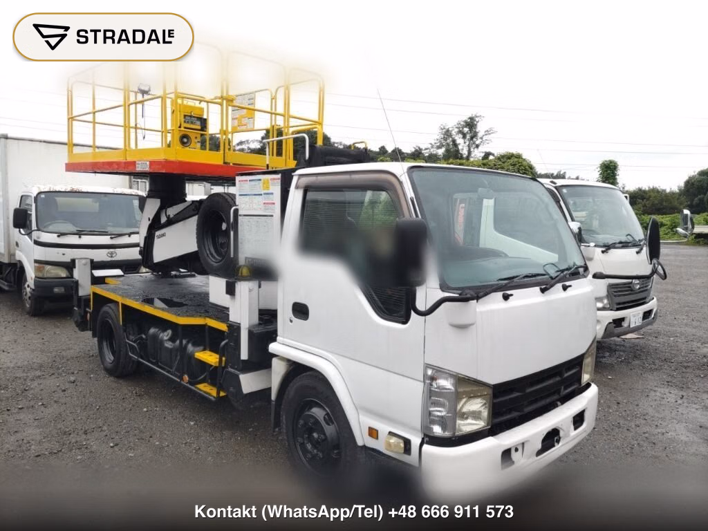 ISUZU ELF TRUCK 2D AERIAL WORK VEHICLE 2012, aukcja z Japonii, zdjęcie 1