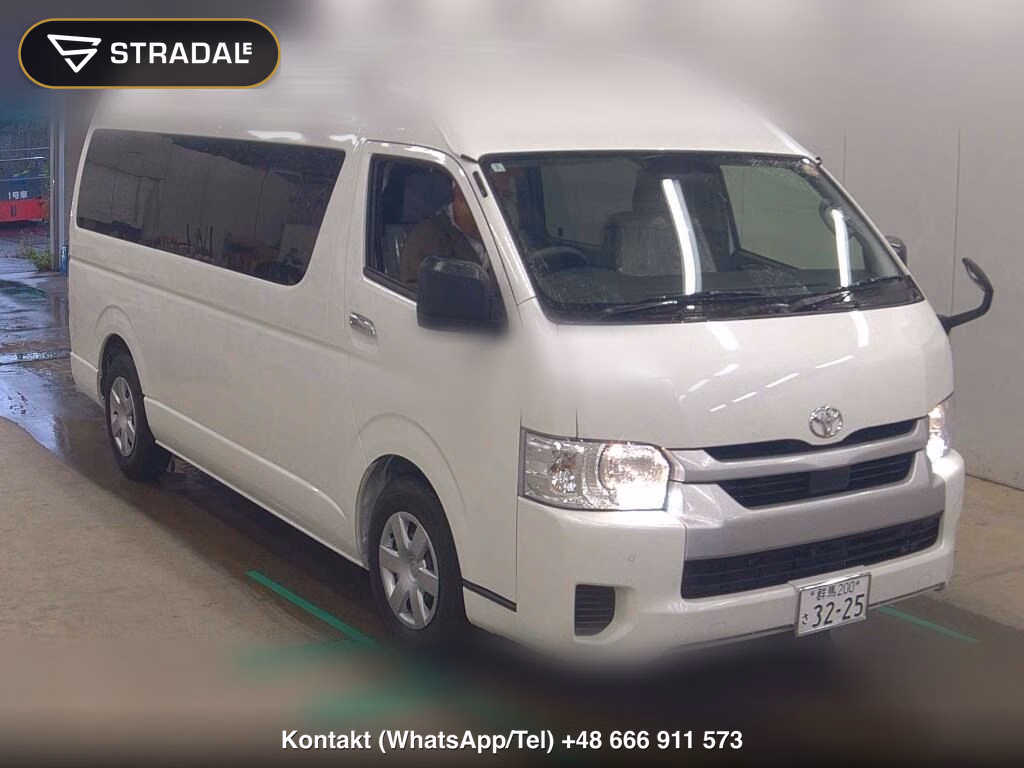 TOYOTA HIACE COMMUTER 4D SUPER LONG GL 2026, aukcja z Japonii, zdjęcie 1