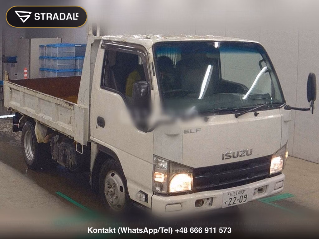 ISUZU ELF TRUCK 2D STRENGTHEN FULL FLATLOW DUMP, miniaturka 2