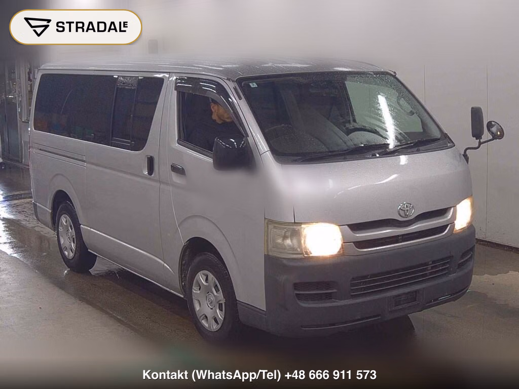 TOYOTA HIACE VAN 5D DX 2010, aukcja z Japonii, zdjęcie 1