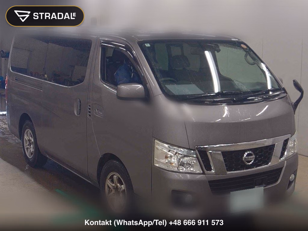NISSAN NV350CARAVAN VAN 5D LONG PREMIUM GX TURBO 2017, aukcja z Japonii, zdjęcie 1