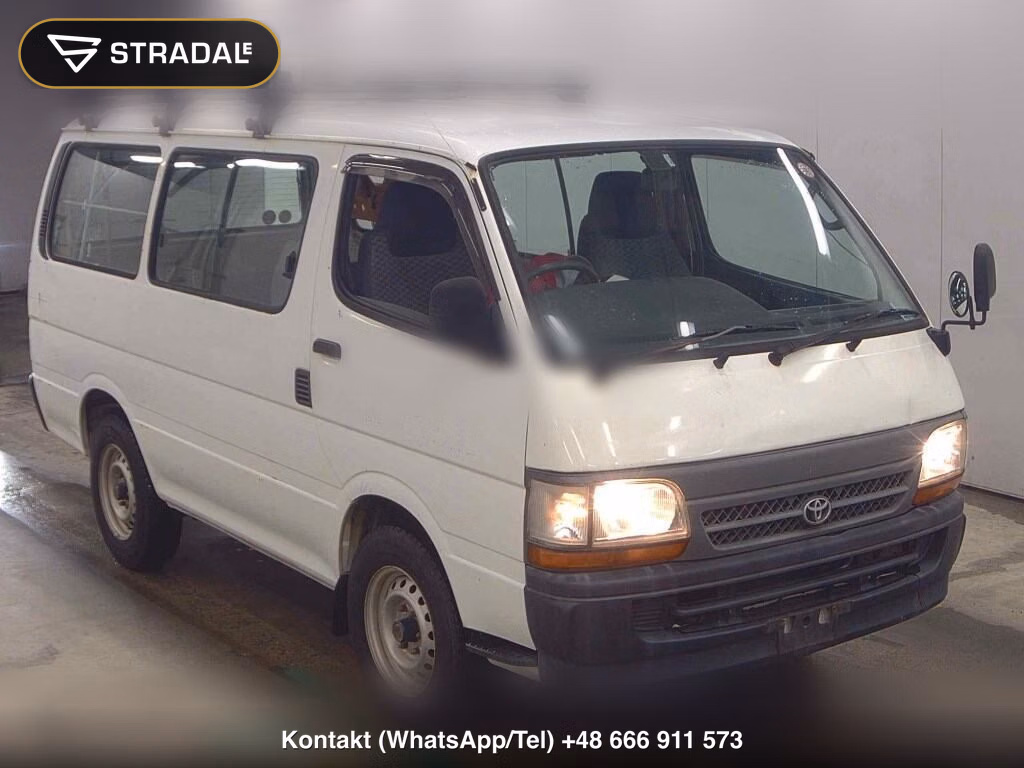 TOYOTA HIACE VAN 4D DX 2001, aukcja z Japonii, zdjęcie 1