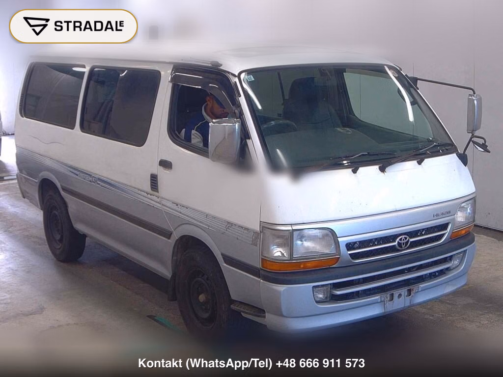 TOYOTA HIACE VAN 4D LONG SUPER GL 2000, aukcja z Japonii, zdjęcie 1