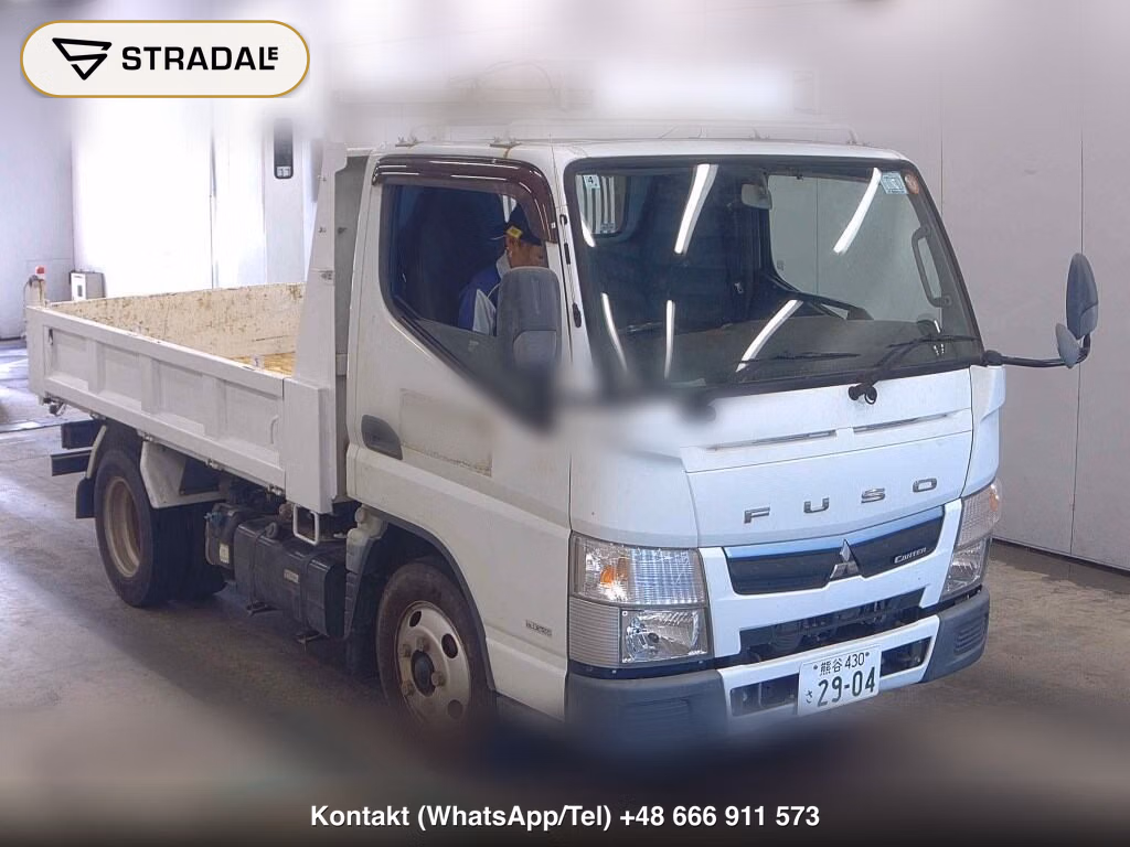 MITSUBISHI FUSO CANTER 2D DUMP 2017, aukcja z Japonii, zdjęcie 1