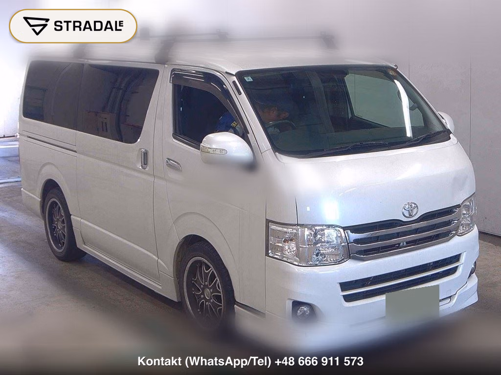 TOYOTA HIACE VAN 5D LONG SUPER GL 2011, aukcja z Japonii, zdjęcie 1