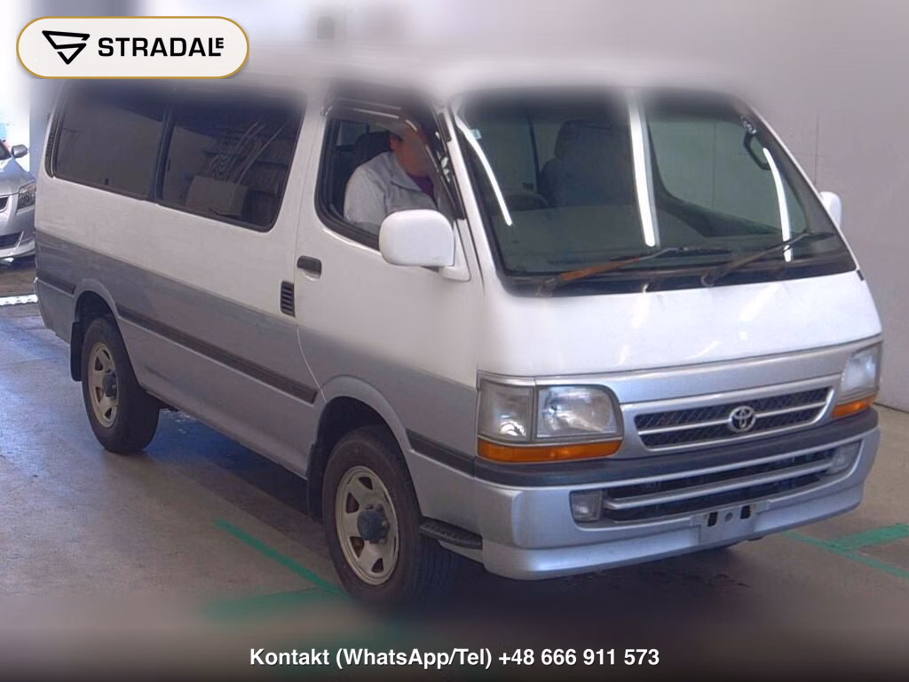 TOYOTA HIACE VAN 4D 4WD LONG SUPER GL 2001, aukcja z Japonii, zdjęcie 1