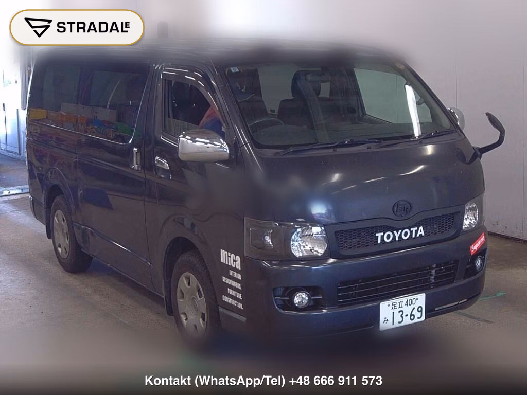 TOYOTA HIACE VAN 5D LONG SUPER GL 2005, aukcja z Japonii, zdjęcie 1
