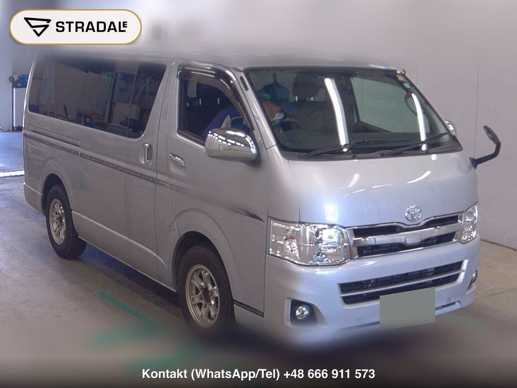 TOYOTA HIACE VAN 5D LONG SUPER GL 2011, aukcja z Japonii, zdjęcie 1