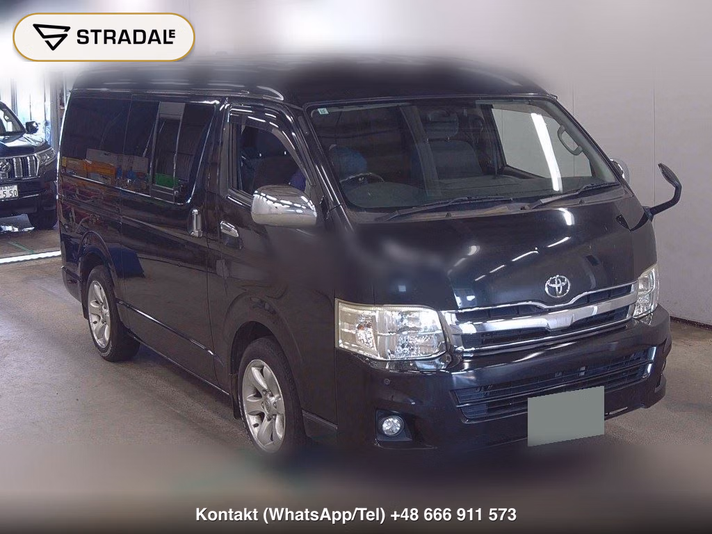 TOYOTA HIACE VAN 5D LONG WIDE SUPER GL 2011, aukcja z Japonii, zdjęcie 1