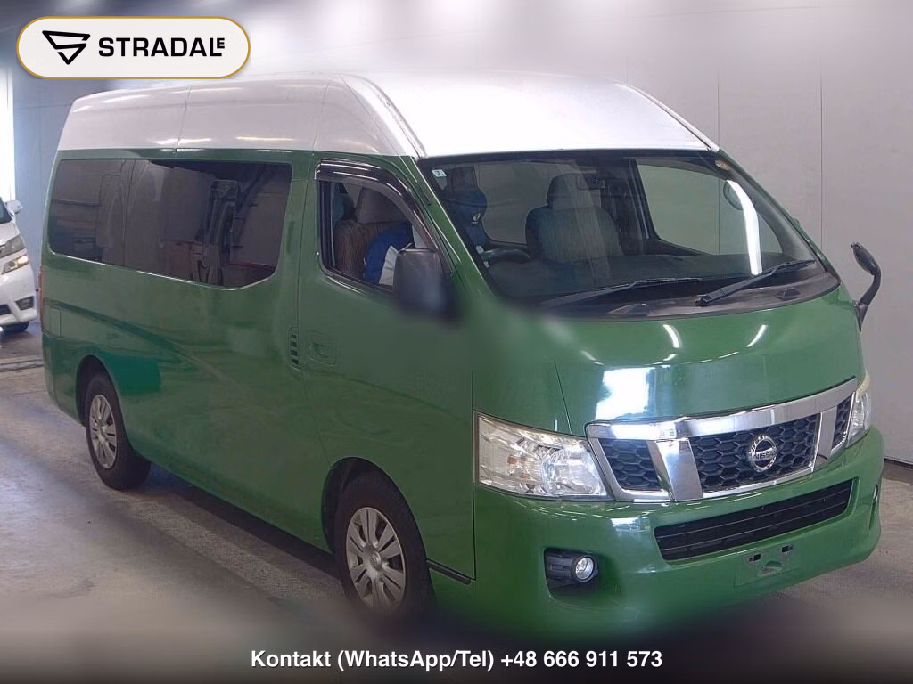 NISSAN NV350CARAVAN MICROBUS SUPER LONG GX 2017, aukcja z Japonii, zdjęcie 1