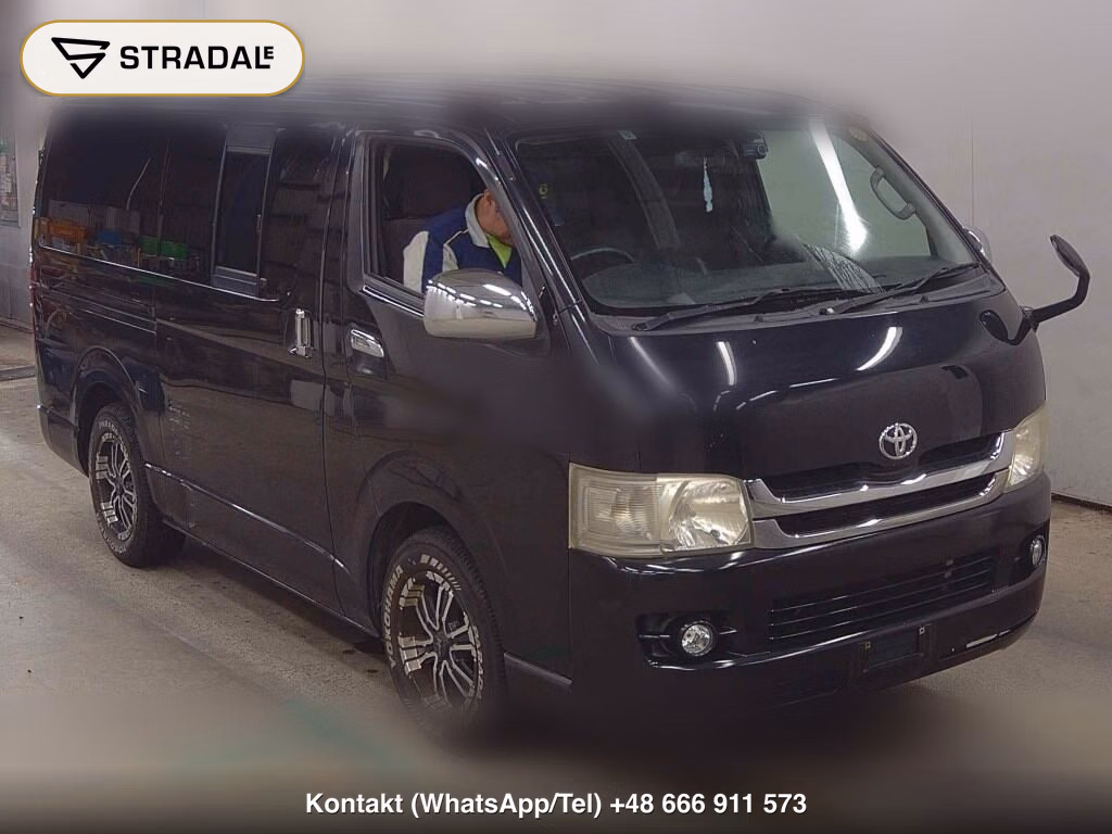 TOYOTA HIACE VAN 5D LONG SUPER GL 2009, aukcja z Japonii, zdjęcie 1