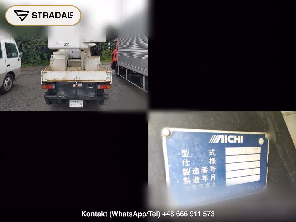 TOYOTA DYNA TRUCK 2D AERIAL WORK PLATFORM VEHICLE, miniaturka 7