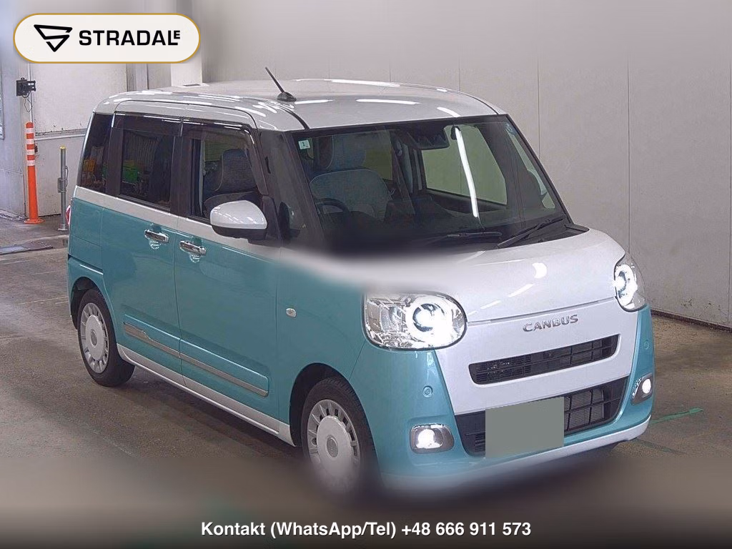 DAIHATSU MOVE CANBUS STRIPES G 2024, aukcja z Japonii, zdjęcie 1