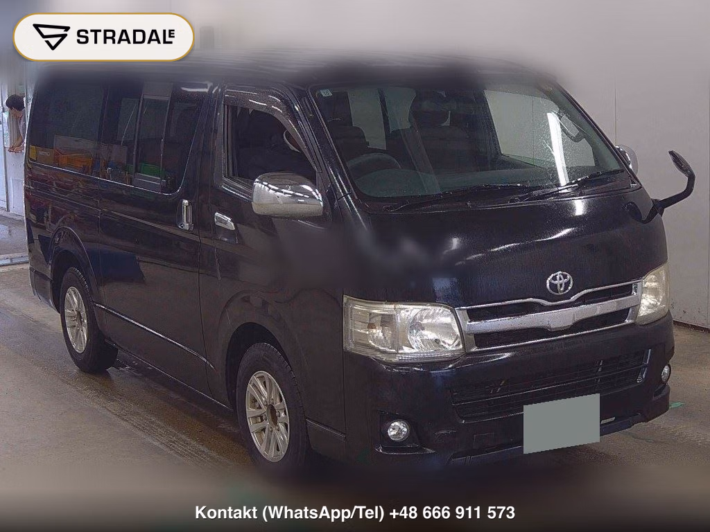 TOYOTA HIACE VAN 5D LONG SUPER GL 2011, aukcja z Japonii, zdjęcie 1