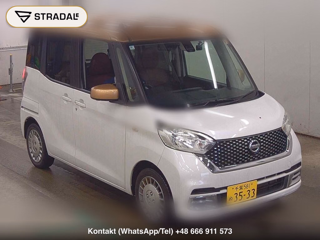 NISSAN DAYZ ROOX 4WD BOLERO 2018, aukcja z Japonii, zdjęcie 1