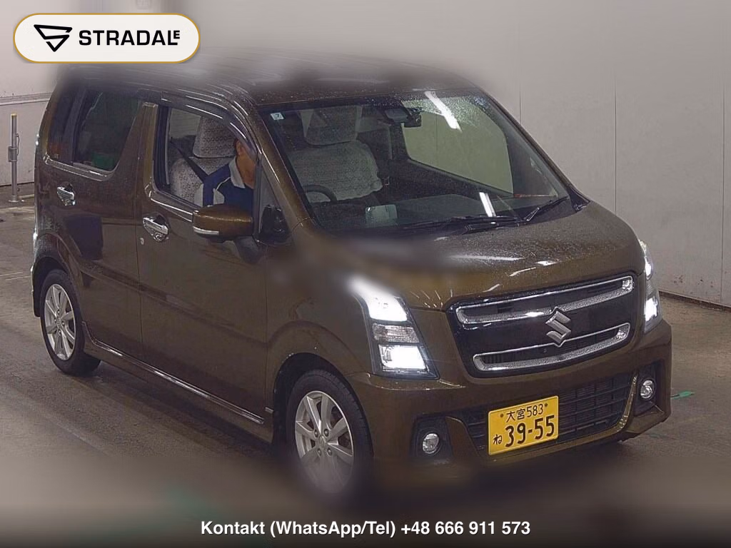 SUZUKI WAGON R STINGRAY HYBRID X 2017, aukcja z Japonii, zdjęcie 1